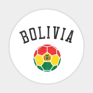 Bolivia Soccer Team Heritage Flag Magnet